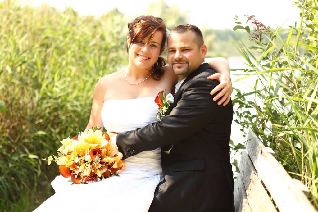 Hochzeit in Delitzsch - Brautpaarfoto