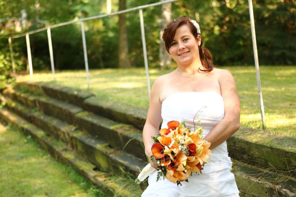 Hochzeit in Delitzsch - die Braut