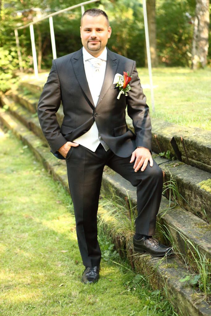 Hochzeit in Delitzsch - der Bräutigam